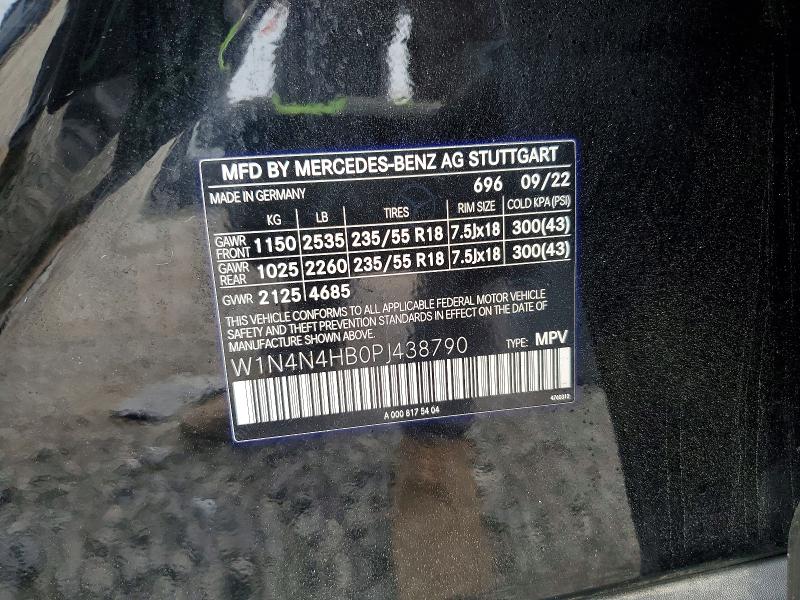 Продажа на аукционе авто 2023 Mercedes-benz Gla, vin: W1N4N4HB0PJ438790, номер лота: 62020326