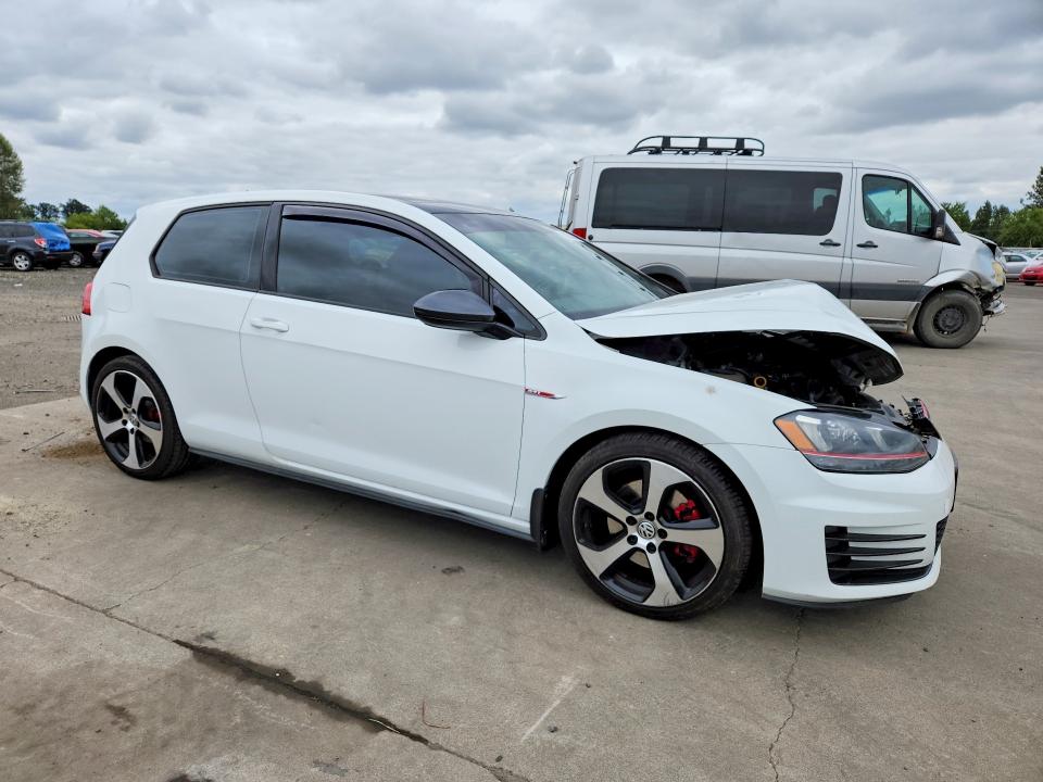 2015 Volkswagen Gti მანქანა იყიდება აუქციონზე, vin: 3VWYT7AU2FM052690, აუქციონის ნომერი: 59187276