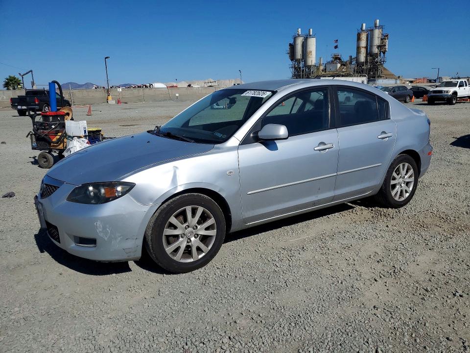 2008 Mazda 3 მანქანა იყიდება აუქციონზე, vin: JM1BK12G581844298, აუქციონის ნომერი: 61782626