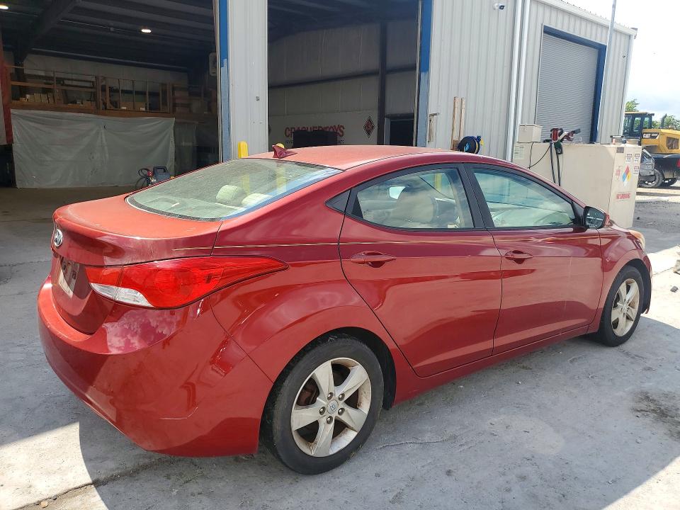 2011 Hyundai Elantra მანქანა იყიდება აუქციონზე, vin: KMHDH4AE2BU101009, აუქციონის ნომერი: 61418616