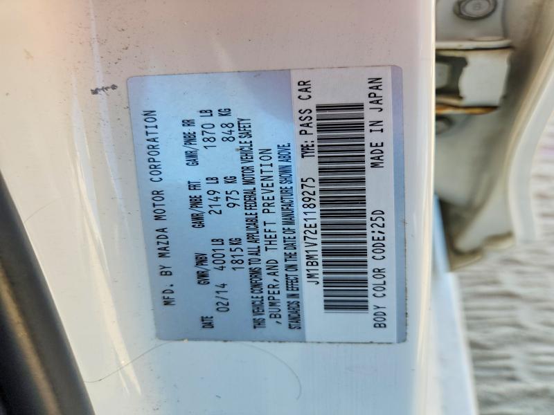 Продажа на аукционе авто 2014 Mazda 3, vin: JM1BM1V72E1189275, номер лота: 60885316