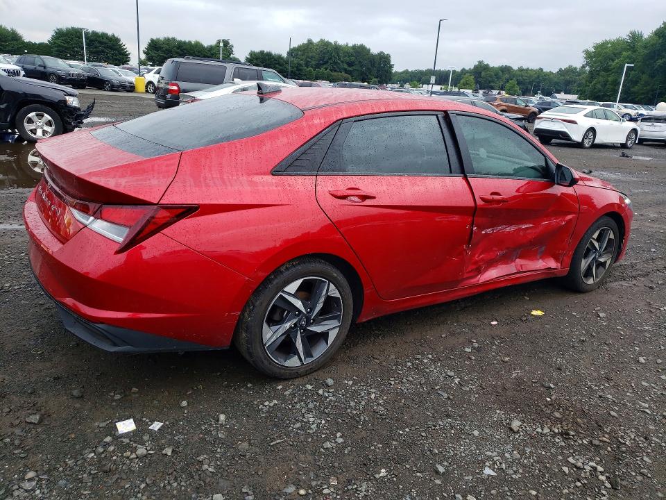 2023 Hyundai Elantra მანქანა იყიდება აუქციონზე, vin: 5NPLS4AG9PH107622, აუქციონის ნომერი: 61664826
