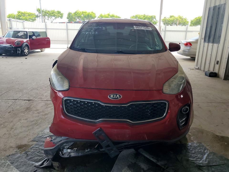Продаж на аукціоні авто 2018 Kia Sportage, vin: KNDPMCAC4J7315423, номер лоту: 60377346