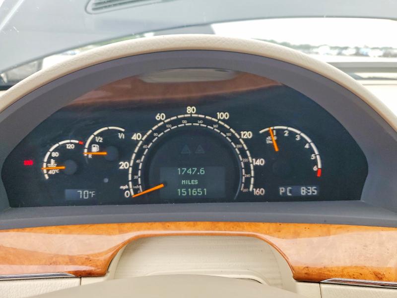 61910946 :رقم المزاد ، WDBNG70J83A324572 vin ، 2003 Mercedes-benz S مزاد بيع