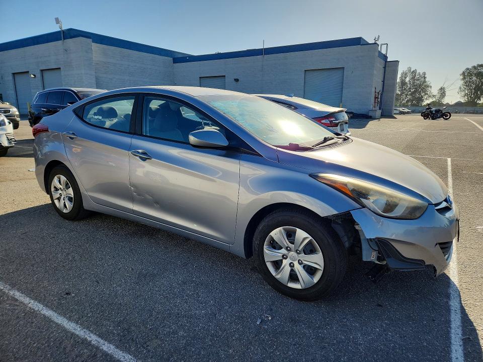 2016 Hyundai Elantra მანქანა იყიდება აუქციონზე, vin: 5NPDH4AE5GH717700, აუქციონის ნომერი: 60083566