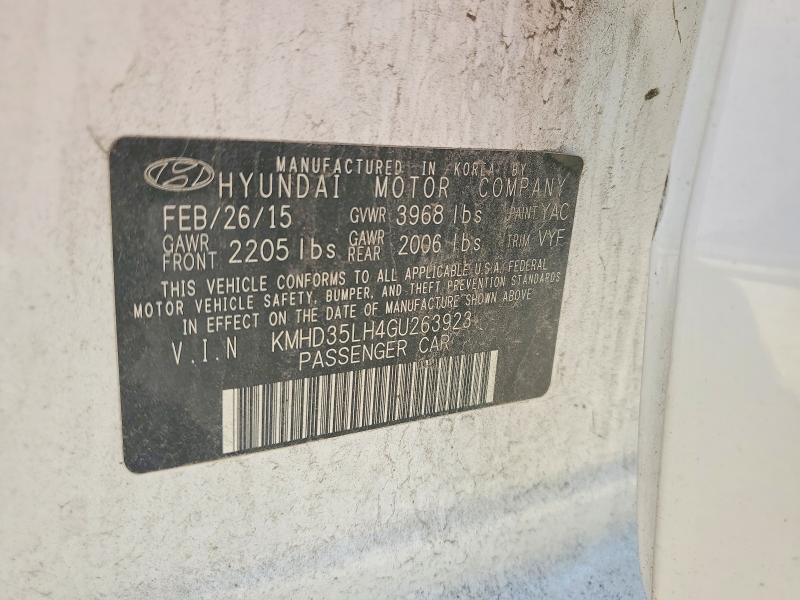 Aukcja sprzedaży 2016 Hyundai Elantra Gt, vin: KMHD35LH4GU263923, numer aukcji: 60419336