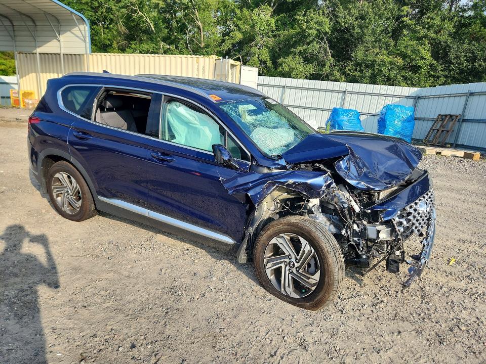 2022 Hyundai Santa Fe მანქანა იყიდება აუქციონზე, vin: 5NMS24AJ5NH407367, აუქციონის ნომერი: 59217406