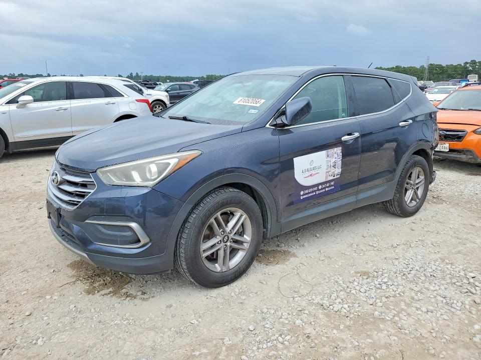 61052056 :رقم المزاد ، 5NMZT3LB0JH062075 vin ، 2018 Hyundai Santa Fe Sport مزاد بيع