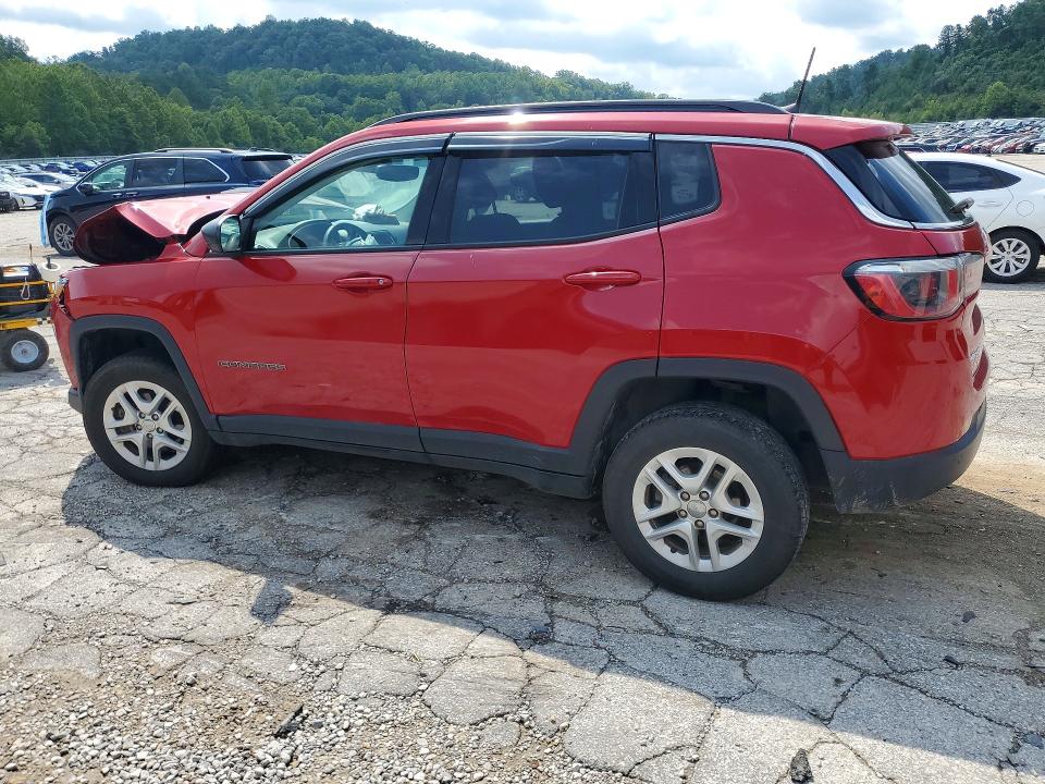 62070996 :رقم المزاد ، 3C4NJDAB6KT754861 vin ، 2019 Jeep Compass مزاد بيع