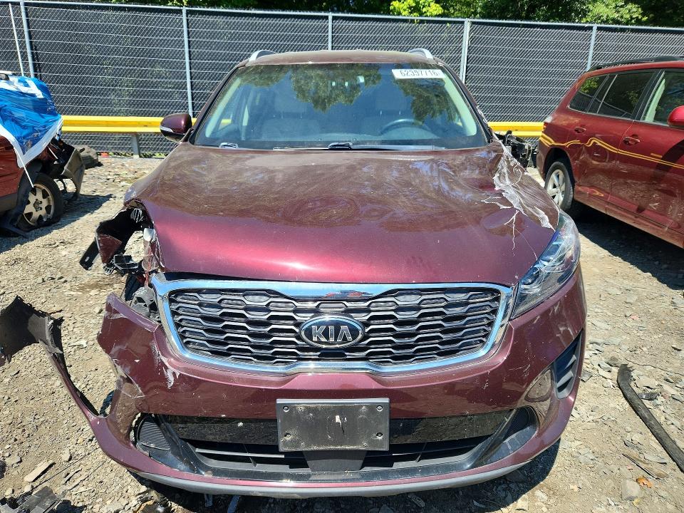 62357716 :رقم المزاد ، 5XYPG4A38LG654544 vin ، 2020 Kia Sorento مزاد بيع