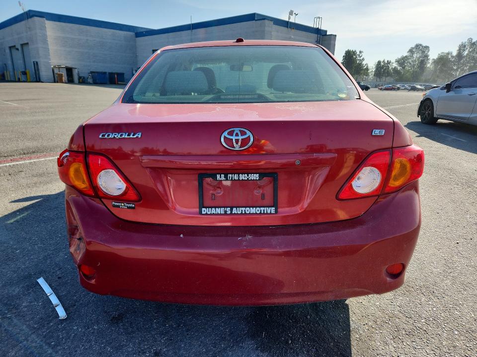 Продаж на аукціоні авто 2009 Toyota Corolla, vin: JTDBL40E59J004605, номер лоту: 62804946