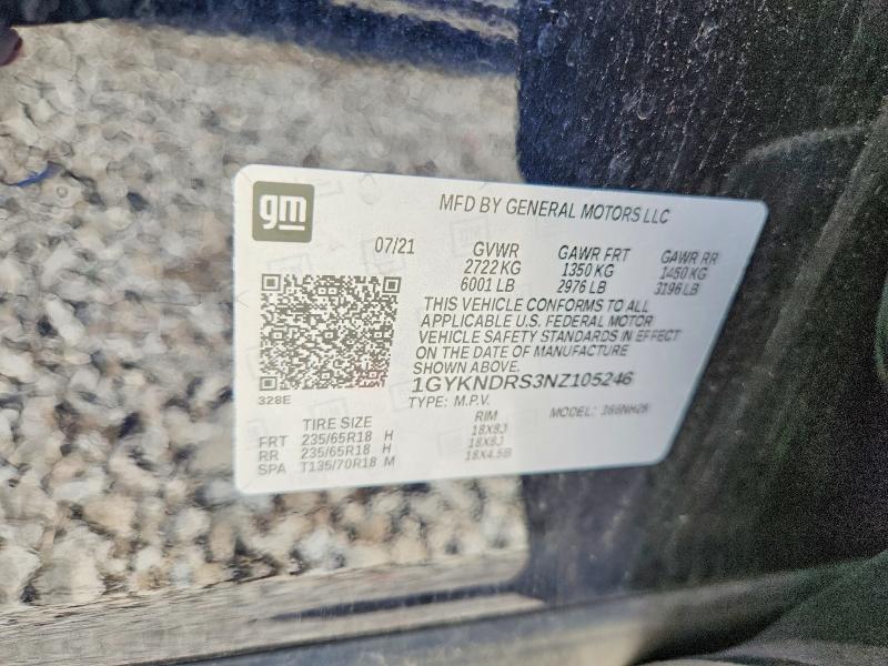 Продаж на аукціоні авто 2022 Cadillac Xt5, vin: 1GYKNDRS3NZ105246, номер лоту: 60653466
