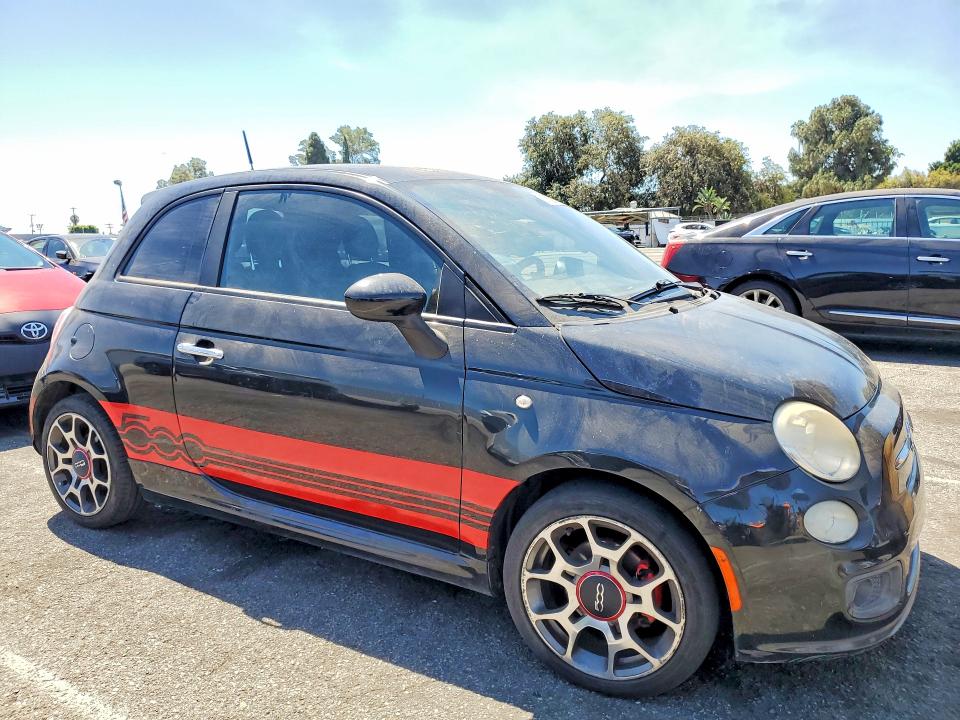 Продажа на аукционе авто 2012 Fiat 500, vin: 3C3CFFBR6CT115644, номер лота: 59732636