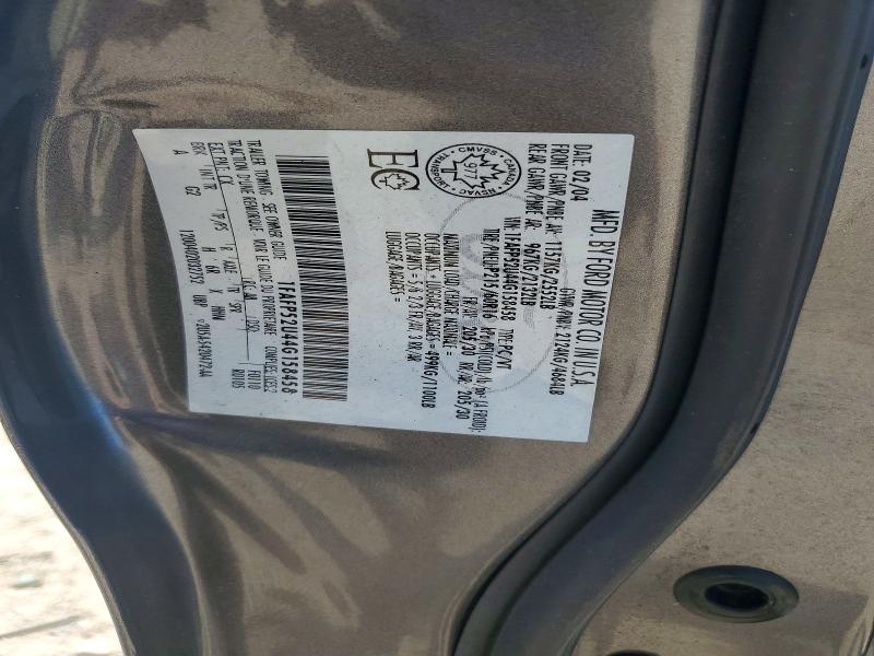 62214876 :رقم المزاد ، 1FAFP52U44G158458 vin ، 2004 Ford Taurus مزاد بيع