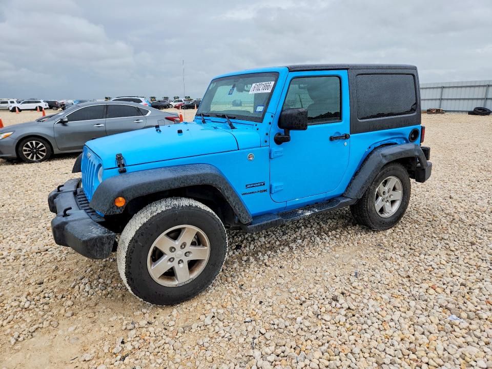 2018 Jeep Wrangler მანქანა იყიდება აუქციონზე, vin: 1C4AJWAG3JL828706, აუქციონის ნომერი: 61021866