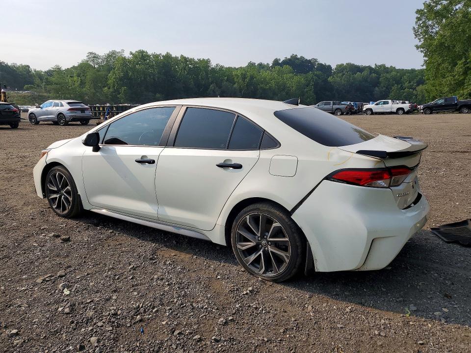2020 Toyota Corolla მანქანა იყიდება აუქციონზე, vin: 5YFS4RCEXLP048155, აუქციონის ნომერი: 61223666