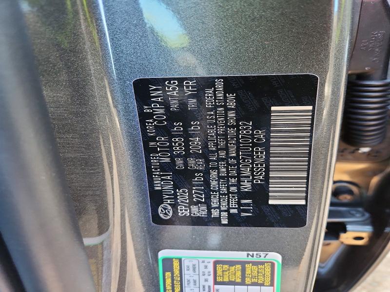 Продаж на аукціоні авто 2026 Hyundai Elantra, vin: KMHLM4DG7TU107832, номер лоту: 60303626