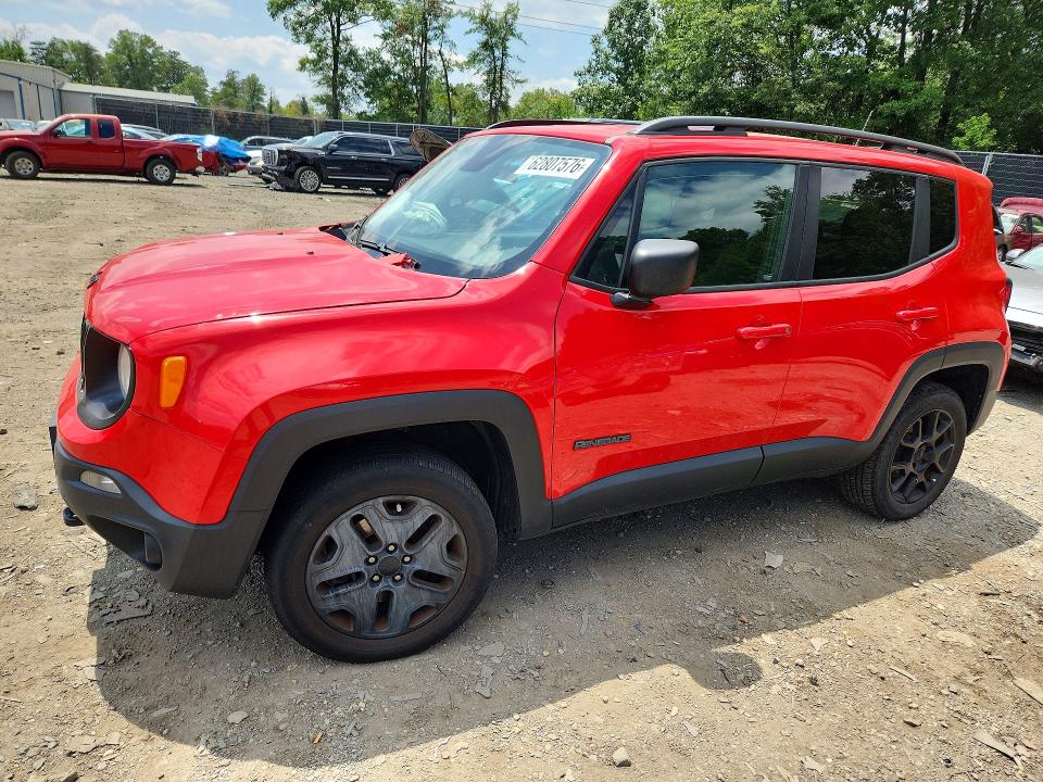 2020 Jeep Renegade მანქანა იყიდება აუქციონზე, vin: ZACNJBABXLPL30674, აუქციონის ნომერი: 62807576