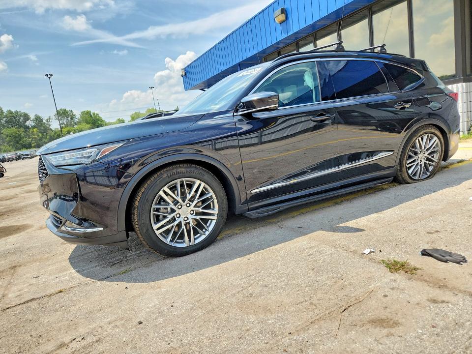 62945686 :رقم المزاد ، 5J8YE1H85PL022297 vin ، 2023 Acura Mdx مزاد بيع