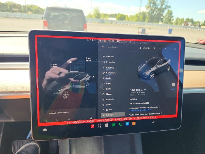 Продаж на аукціоні авто 2021 Tesla Model Y, vin: 5YJYGDEE3MF229998, номер лоту: 59245476