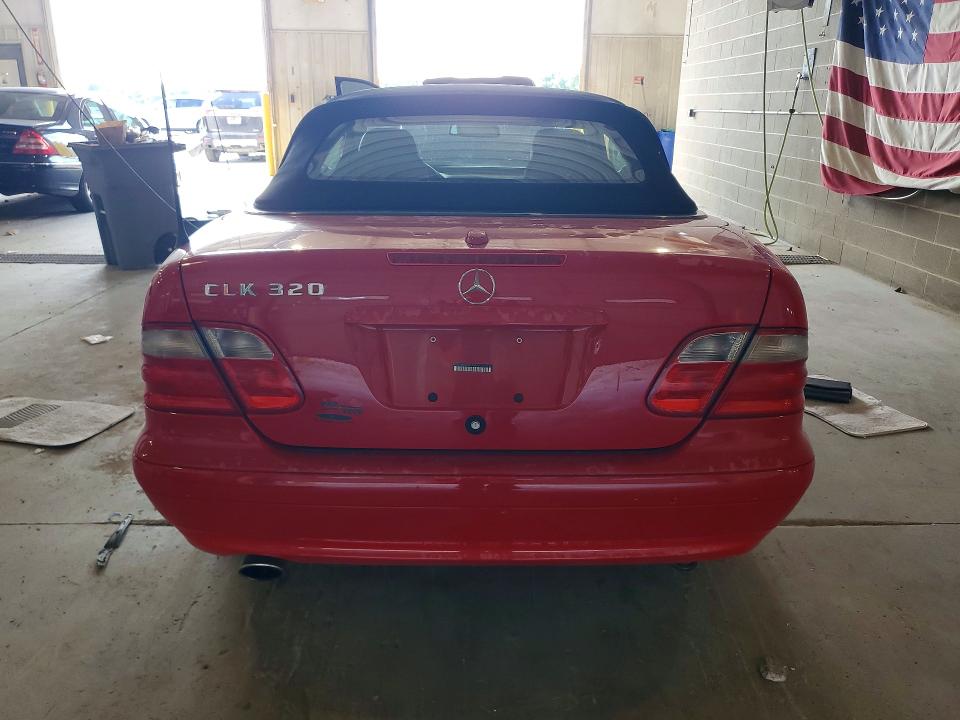 2003 Mercedes-benz Clk მანქანა იყიდება აუქციონზე, vin: WDBLK65G53T135413, აუქციონის ნომერი: 59370506