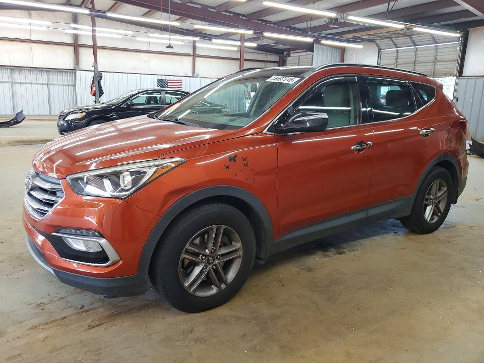 2017 Hyundai Santa Fe Sport მანქანა იყიდება აუქციონზე, vin: 5XYZU3LB6HG431832, აუქციონის ნომერი: 59607246