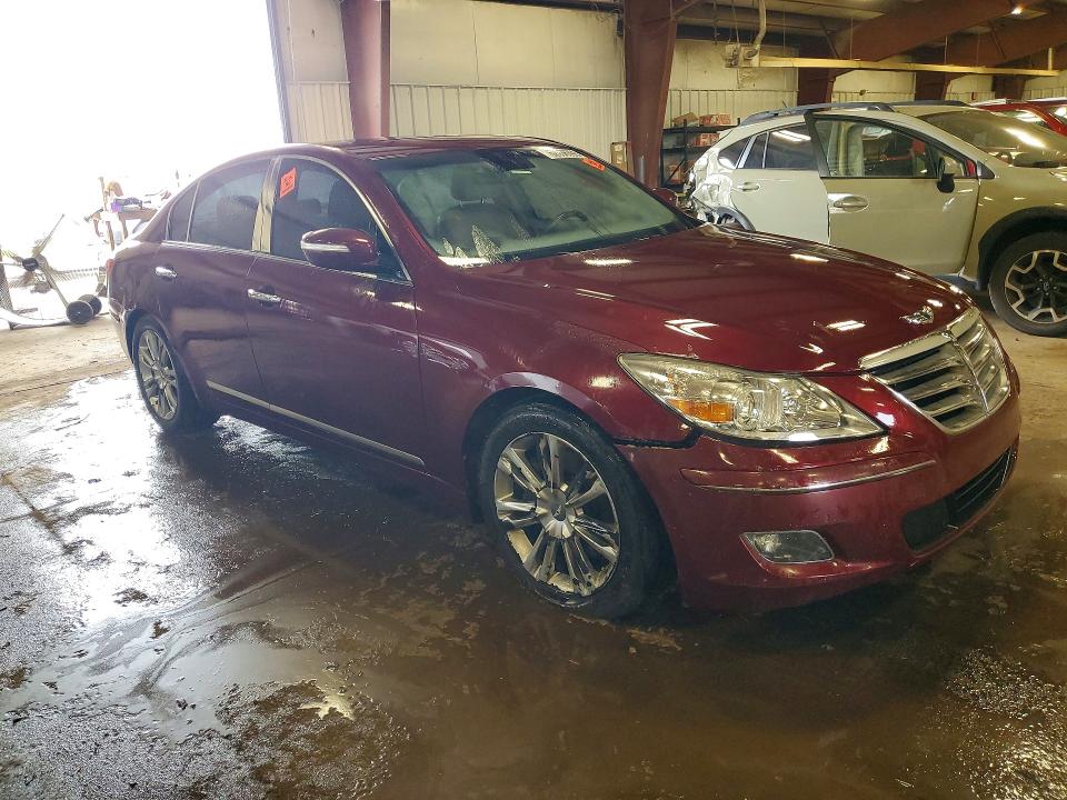2011 Hyundai Genesis მანქანა იყიდება აუქციონზე, vin: KMHGC4DF7BU139786, აუქციონის ნომერი: 62038396