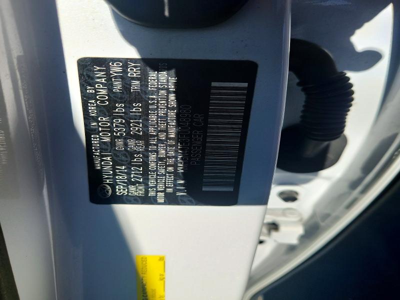 2015 Hyundai Genesis მანქანა იყიდება აუქციონზე, vin: KMHGN4JE3FU048980, აუქციონის ნომერი: 61151526