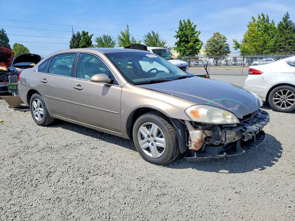 59323596 :رقم المزاد ، 2G1WB55K379155128 vin ، 2007 Chevrolet Impala مزاد بيع