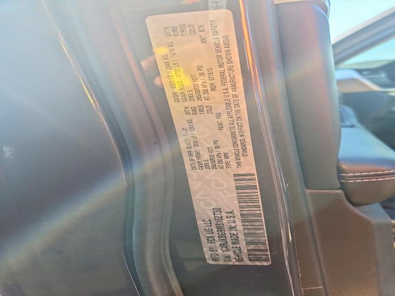 59857726 :رقم المزاد ، 1C4RJKBG9M8162730 vin ، 2021 Jeep Grand Cherokee مزاد بيع