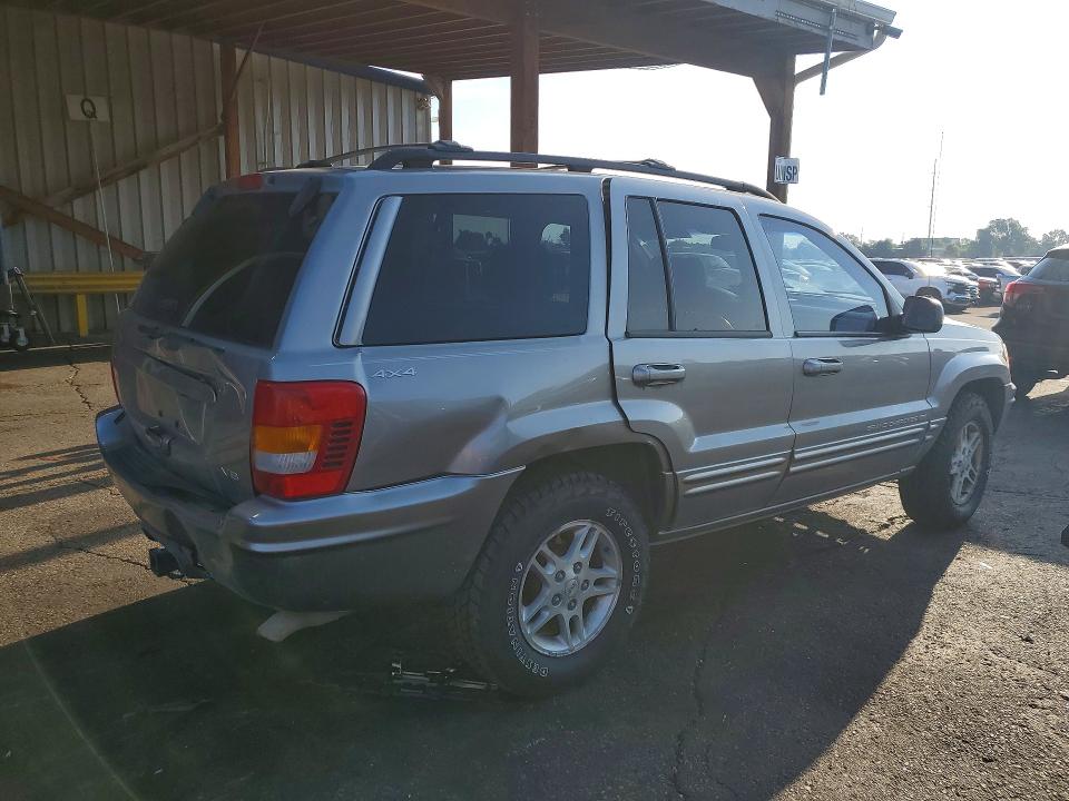 61938226 :رقم المزاد ، 1J4GW68N0XC527880 vin ، 1999 Jeep Grand Cherokee مزاد بيع