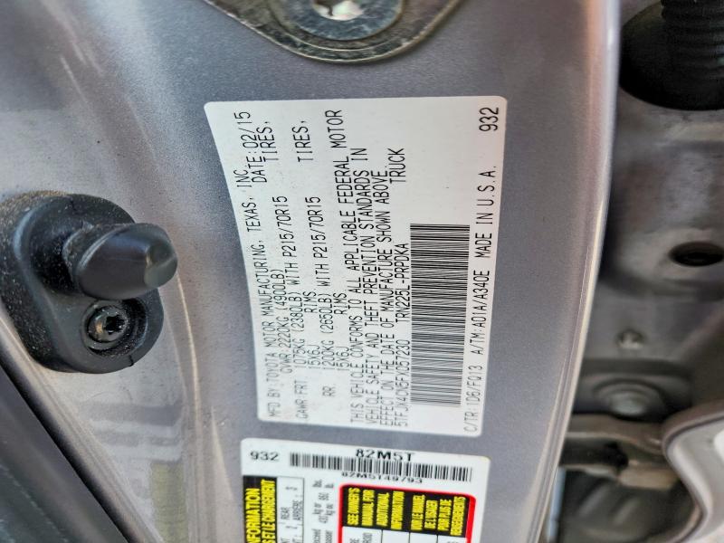 Продаж на аукціоні авто 2015 Toyota Tacoma, vin: 5TFJX4CN5FX057230, номер лоту: 61065996
