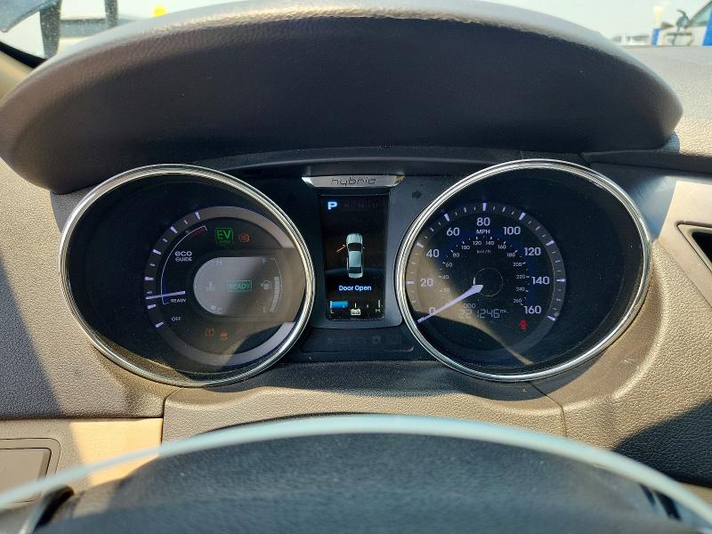 2015 Hyundai Sonata Hybrid მანქანა იყიდება აუქციონზე, vin: KMHEC4A42FA125411, აუქციონის ნომერი: 58834196