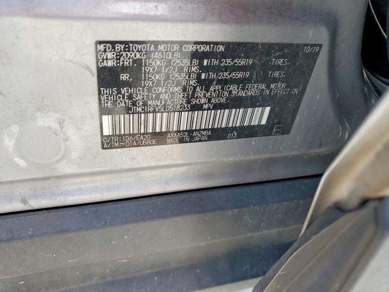Продажа на аукционе авто 2020 Toyota Rav4, vin: JTMC1RFV5LD518233, номер лота: 61722446