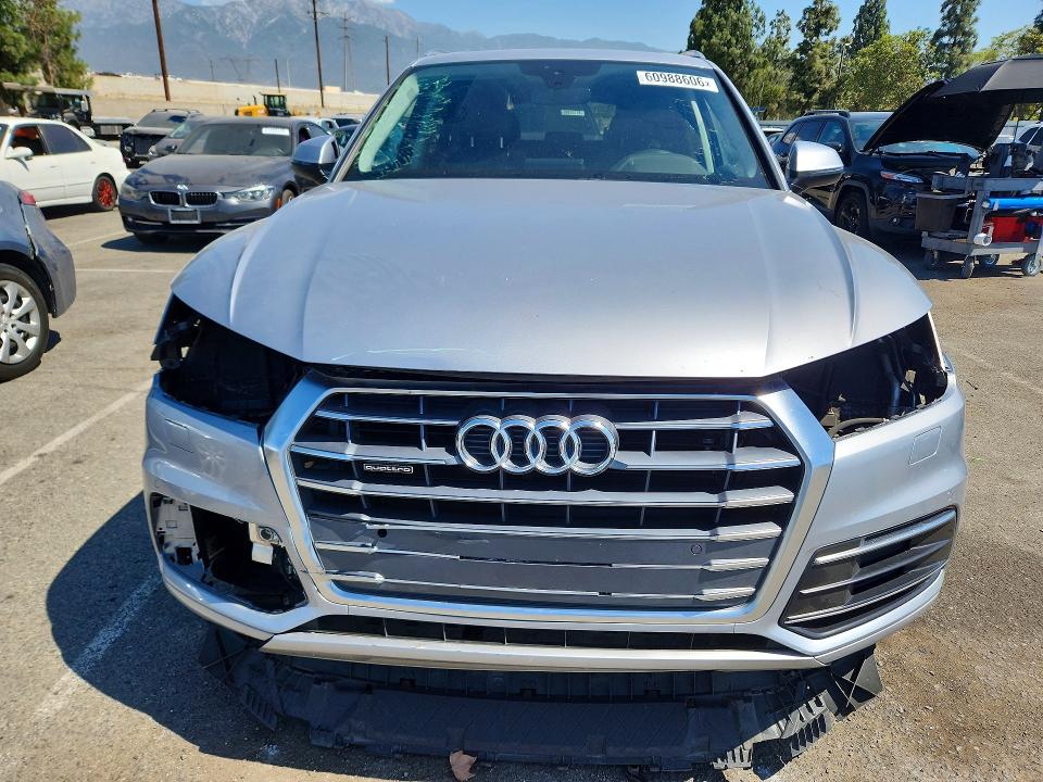 2018 Audi Q5 მანქანა იყიდება აუქციონზე, vin: WA1BNAFY7J2239705, აუქციონის ნომერი: 60988606