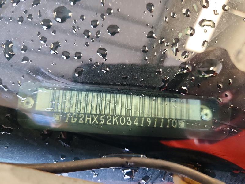 Продаж на аукціоні авто 2003 Pontiac Bonneville, vin: 1G2HX52K034191110, номер лоту: 63558026