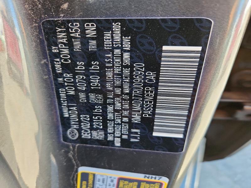 Продаж на аукціоні авто 2024 Hyundai Elantra, vin: KMHLM4DJ7RU096920, номер лоту: 60412946