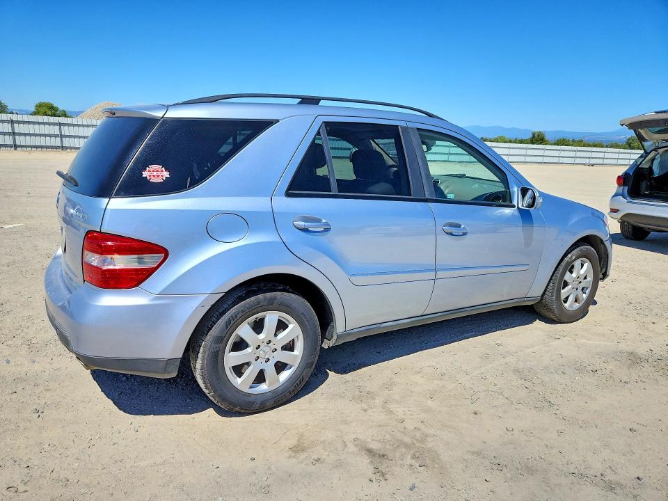 2007 Mercedes-benz Ml მანქანა იყიდება აუქციონზე, vin: 4JGBB86E87A167551, აუქციონის ნომერი: 62874526