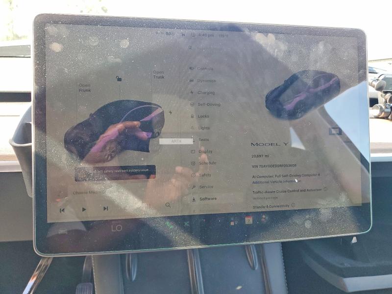 Продажа на аукционе авто 2024 Tesla Model Y, vin: 7SAYGDED2RF053608, номер лота: 60417196