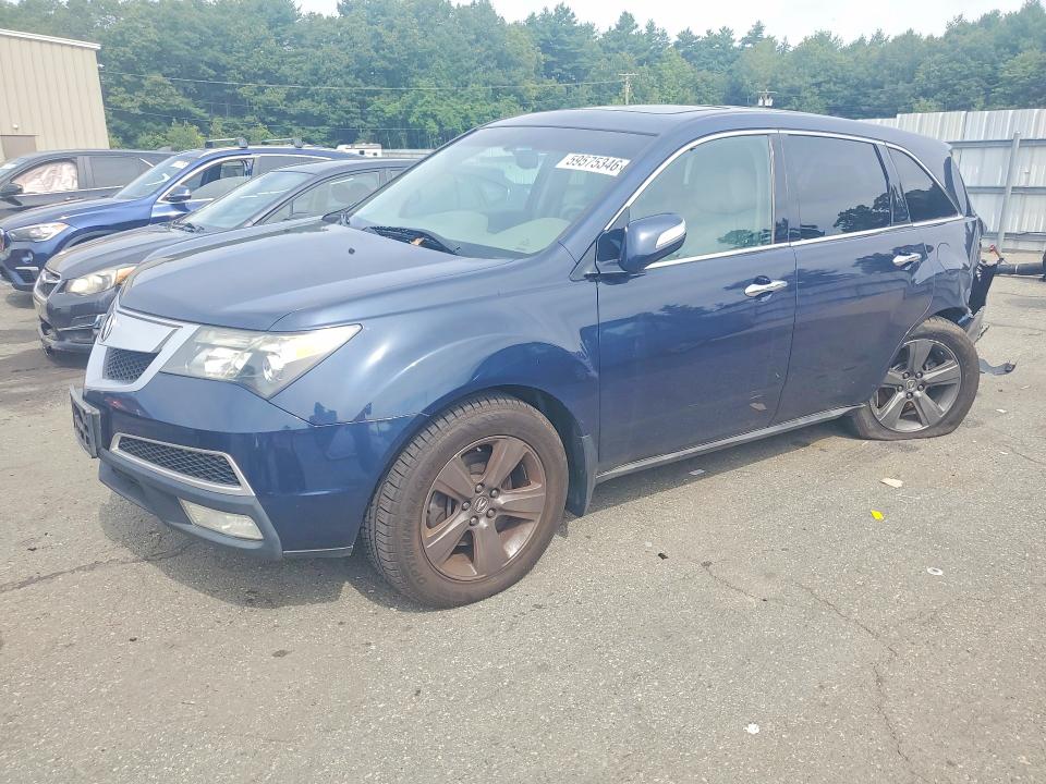 2013 Acura Mdx მანქანა იყიდება აუქციონზე, vin: 2HNYD2H34DH521851, აუქციონის ნომერი: 59575346