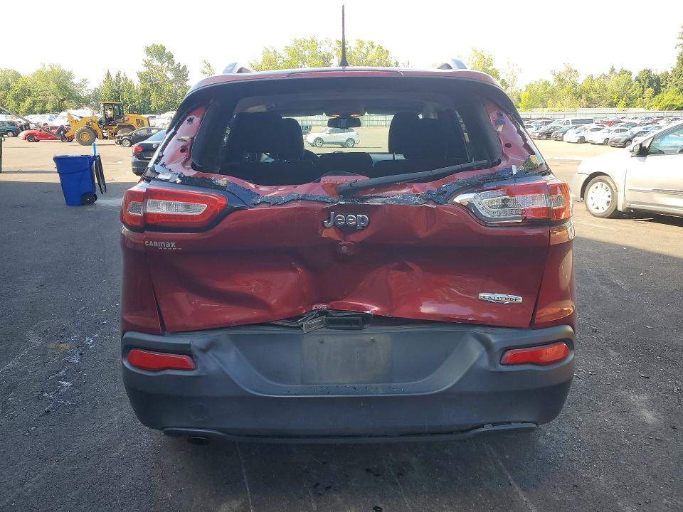 61621436 :رقم المزاد ، 1C4PJLCBXHW535789 vin ، 2017 Jeep Cherokee مزاد بيع