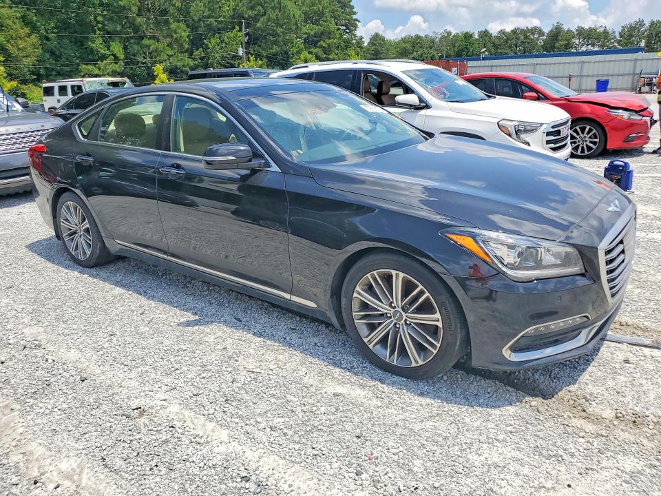 2018 Genesis G80 მანქანა იყიდება აუქციონზე, vin: KMHGN4JE7JU271001, აუქციონის ნომერი: 59781176