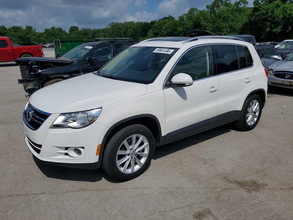59661496 :رقم المزاد ، WVGBV7AX8BW548841 vin ، 2011 Volkswagen Tiguan مزاد بيع