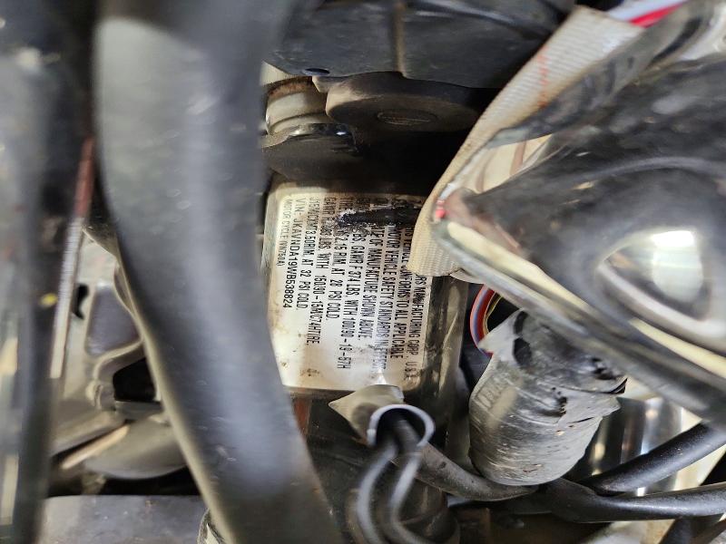 1998 Kawasaki Vn750 მანქანა იყიდება აუქციონზე, vin: JKAVNDA19WB538824, აუქციონის ნომერი: 62197726