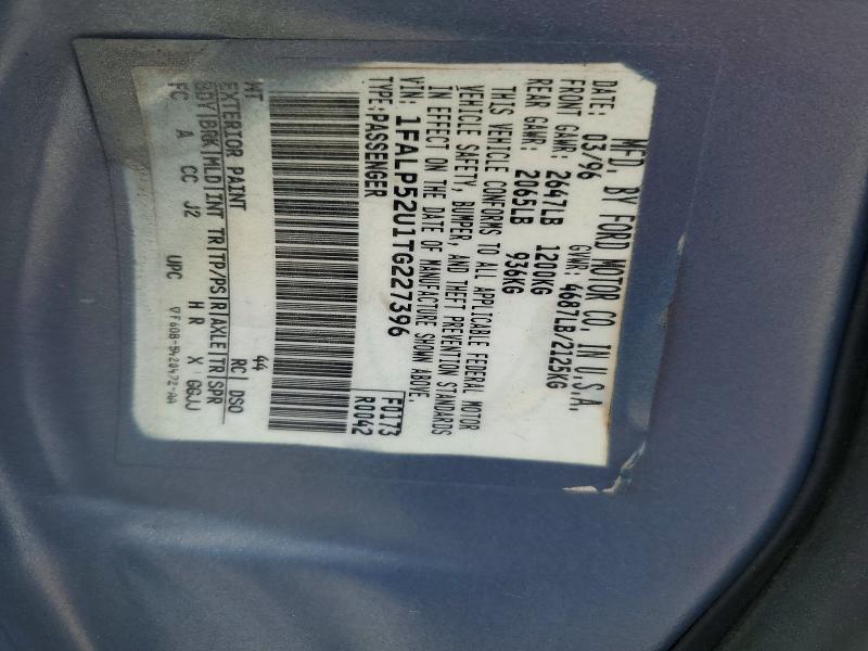 Продаж на аукціоні авто 1999 Ford Taurus, vin: 1FAFP53U2XA116053, номер лоту: 60014816