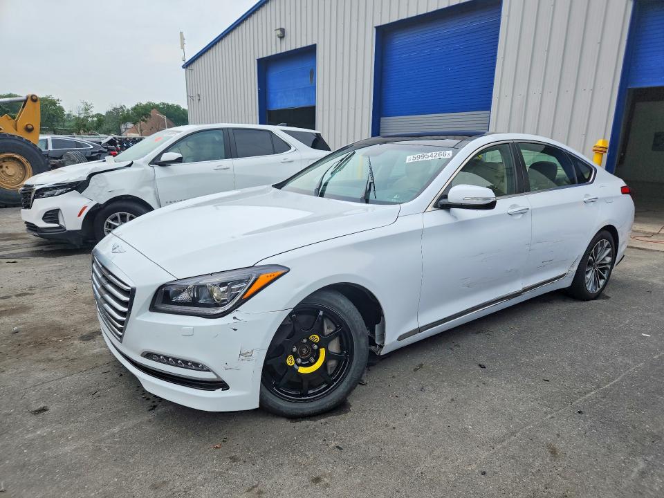Auction sale of the 2016 Hyundai Genesis, vin: KMHGN4JE4GU137989, lot number: 59954266