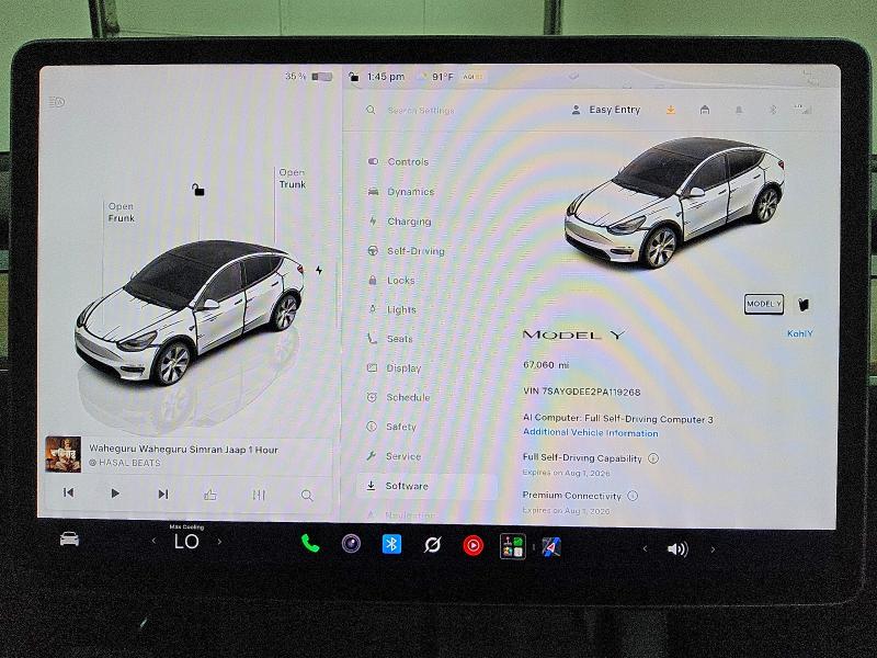 Продаж на аукціоні авто 2023 Tesla Model Y, vin: 7SAYGDEE2PA119268, номер лоту: 61960406