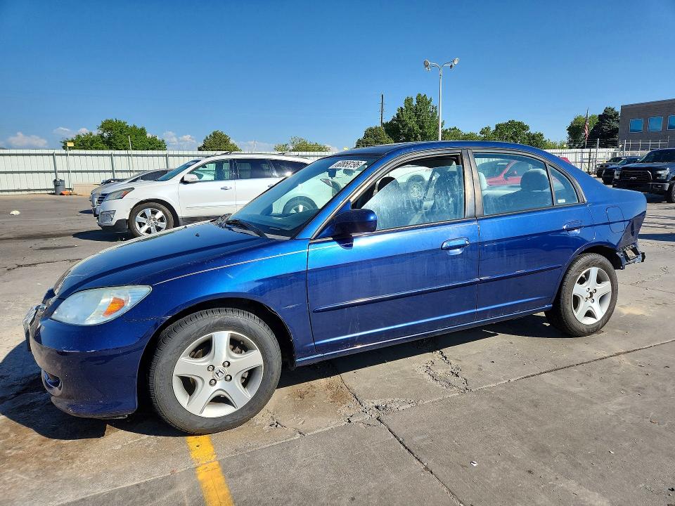 2005 Honda Civic მანქანა იყიდება აუქციონზე, vin: 1HGES26775L006983, აუქციონის ნომერი: 60858196