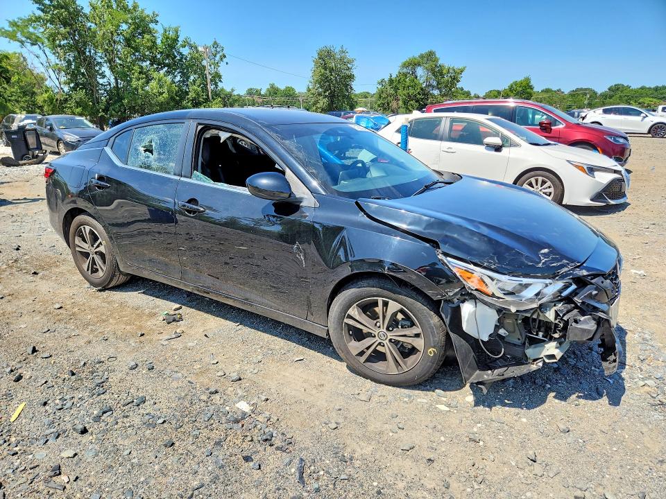 2022 Nissan Sentra მანქანა იყიდება აუქციონზე, vin: 3N1AB8CVXNY288193, აუქციონის ნომერი: 61887046