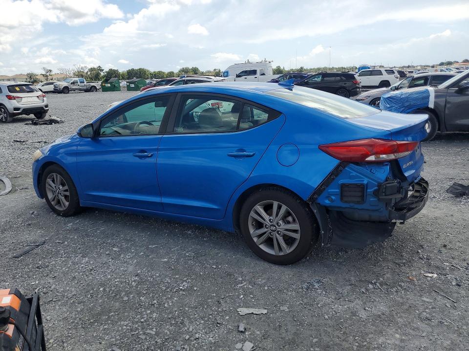 2018 Hyundai Elantra მანქანა იყიდება აუქციონზე, vin: KMHD84LF6JU473831, აუქციონის ნომერი: 61857556